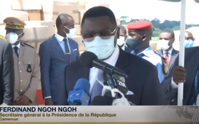 Ferdinand Ngoh Ngoh : « L’important don que nous recevons aujourd’hui du Maroc nous sera certainement d’une aide appréciable »